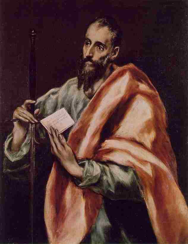 el Greco St Paul