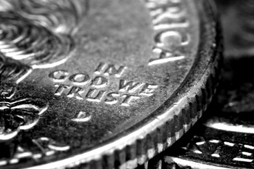 in god we trust on coin