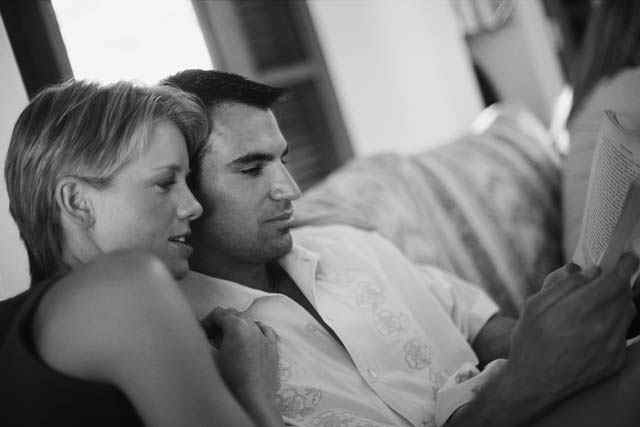 guy and girl reading