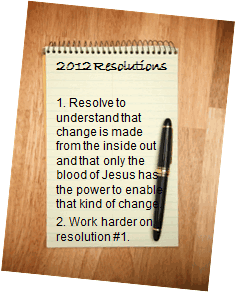 new year's resolutions